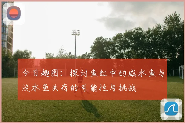 今日趣图：探讨鱼缸中的咸水鱼与淡水鱼共存的可能性与挑战